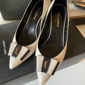 Saint Laurent ANAÏS BOW PUMPS